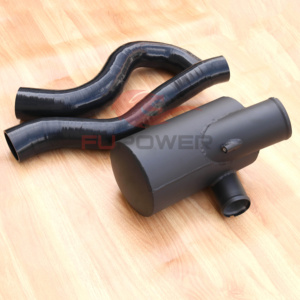 <strong>Exhaust</strong> Waterbox and Silicone 260HP SeaDoo RXP-X RXT-X RXP RXT GTX <strong>Wake</strong> Pro GTI GTR Intercooler Hose Kit - Product Image 5