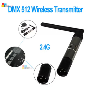 2.4G Wireless DMX-Controller-Konsole DMX512 XLR 3-poliger Wireless-Sender - Product Image 6