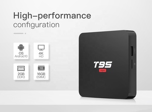 T95 Super H3 TV BOX Android 10.0 2GB RAM 16GB ROM All winner Chip Set-Top-Box 2.4G Wifi 4K Netzwerk Media Player T95Super - Product Image 2
