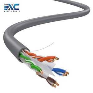 EXC RJ45 8P8C UTP Cat6 Velocidad trenzada Cat 6a Red Ethernet LAN Patch Cord Cable UTP Cat6 cable 305M caja Cable de red - Product Image 2