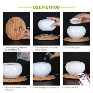 Essential Oil <strong>Diffuser</strong> 300ml Aroma <strong>Diffusers</strong> for Aromatherapy <strong>Diffuser</strong> Ultrasonic Cool Mist Humidifier for Home - Product Image 5