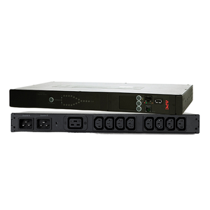 ชั้นวาง AP4423 APC สวิตช์ถ่ายโอนอัตโนมัติ16A 1U เฟสเดียว ATS 220V, AP4423 APC, สวิตช์ APC 230V 16A ATS - Product Image 3