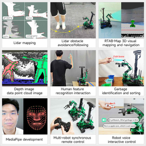 Jetson Nano 4gb/xavier Nx/tx2 Nx/raspberrypi4B用のRosmaster X3 PlusROSロボットPythonプログラミング - Product Image 6