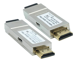4K Mini HDMI por convertidor de fibra óptica sin demora la pérdida de fibra óptica Extender transmisor HDMI, 1,4 v por OM3 - Product Image 1