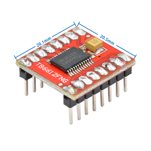 10 pezzi TB6612 DRV8833 Driver doppio motore 1A TB6612FNG per Arduino microcontrollore migliore di L298N - Product Image 4