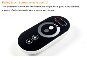 PWM DC12V 24V 18A 6 Tasten kabellose Fernbedienung einstellbare Helligkeit mit Touch-Controller einfarbiger LED-Streifen-Dimmler - Product Image 4