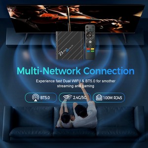Z1 PLUS กล่องทีวีแอนดรอยด์พิเศษสำหรับตัวรับสัญญาณ IPTV พร้อม Dual Band 2/16GB WIFI Quad Core Processor - Product Image 5