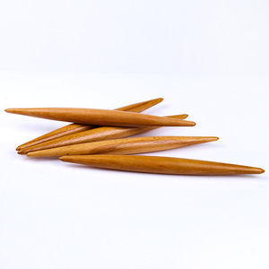 Yapışmaz küçük Mini konik kalem şekli uzun ince ahşap erişte pişirme ahşap oklava - Product Image 3