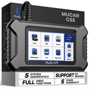 MUCAR CS5专业汽车诊断工具软件汽车车载诊断2扫描仪自动读码器诊断Obd扫描Wifi