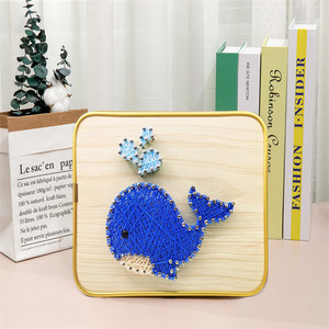 DIY Toys Make Your Own <strong>String</strong> Art Kit Educational Arts and Crafts Kit Color for Kids and Adult