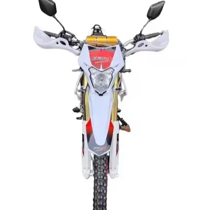 การปรับแต่งจักรยานสกปรกราคาถูก 250cc รถจักรยานยนต์ enduro น้ํามันเชื้อเพลิงรถจักรยานยนต์เบนซินล้อออฟโรด botas moto