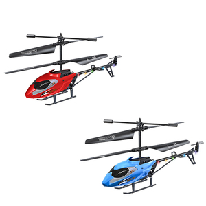 Super Stable Mini Helicopter 2.5 Channels <strong>RC</strong> <strong>Toy</strong> with USB Lights Electric Radio Control Airplane for Kids Metal Material - Product Image 1