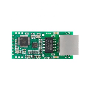 FS100PピンSシリアルポートイーサネットTTLからRJ45ネットワークポートデュアル伝送MCUネットワークモジュール - Product Image 3
