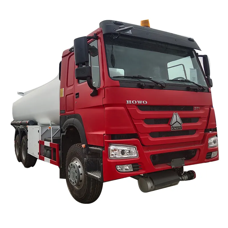 Sinotruk thương hiệu HOWO 6x4 10 bánh xe 336 chở nhiên liệu mới 371HP sinotruk HOWO Xe tải thùng nhiên liệu dầu