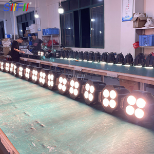 สปอตไลท์ LED 4-in-1 4ตา2-in-1สปอตไลท์สีขาวนวล/เย็นพร้อมระบบควบคุมเสียงสำหรับงานปาร์ตี้เวที KTV - Product Image 6