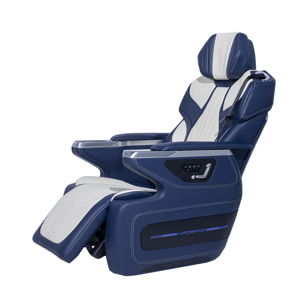 MPV Luxury comfortable business airplane car seat/Telescopic touch screen control VIP van airplane seat/A2