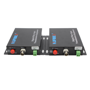 Transmisor y receptor de audio coaxial de fibra de vídeo, convertidor óptico ethernet, rs485 - Product Image 4