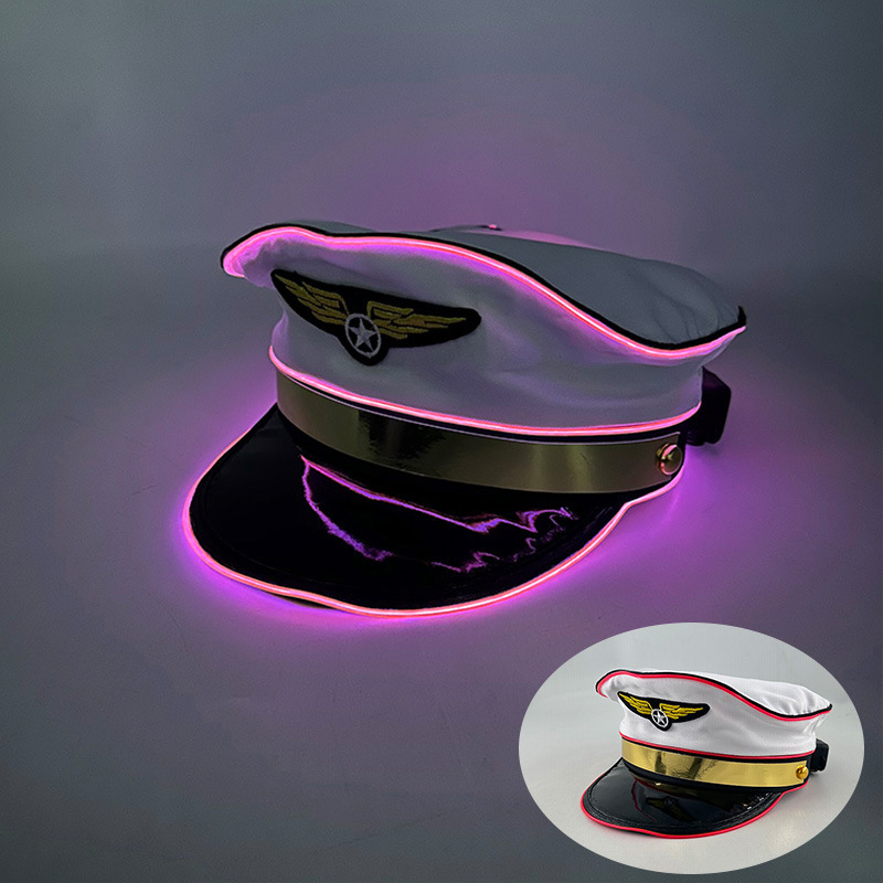 Casquette Air Force - Lampe rose