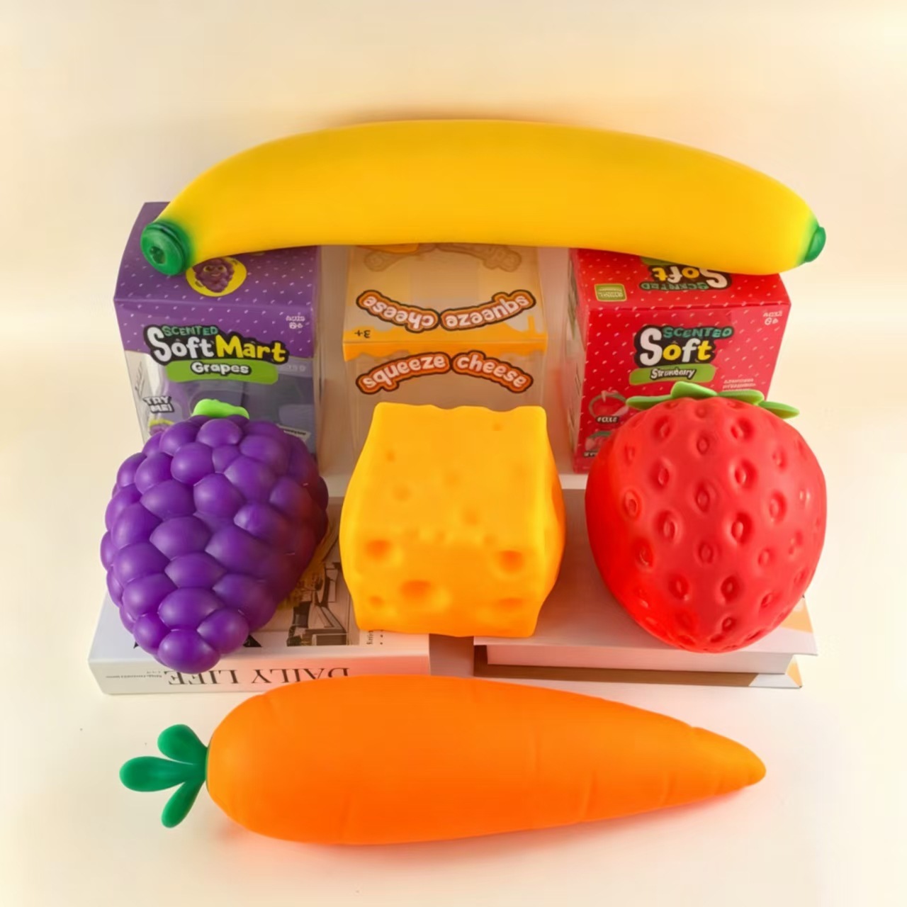 Squishy carrot simulation toy-boxed-30 cm