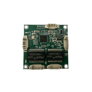 4ポート10/100 Mbpsネットワークスイッチ出力4ピンヘッダーDC入力2ピンヘッダーピッチ工場生産 - Product Image 2