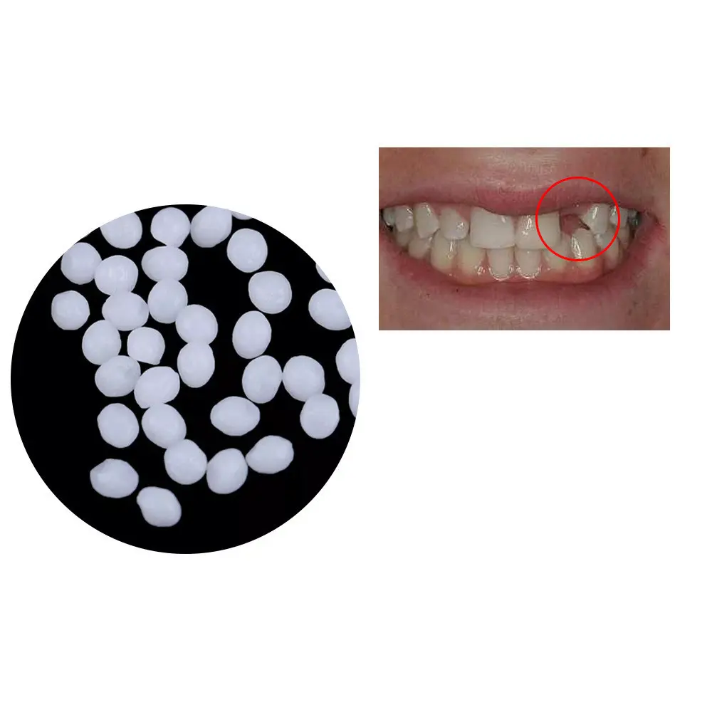 Yeni diş restorasyon yanlış diş diş tamir mükemmel gülümseme kaplamaları konfor Fit Flex protez macun parantez yapıştırıcılar tutkal