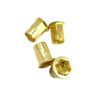 Best Price Half Hex Brass Blind <strong>Rivet</strong> <strong>Nut</strong> High Quality Flat Head Hexagon Body Open Type <strong>Rivet</strong> <strong>Nut</strong>