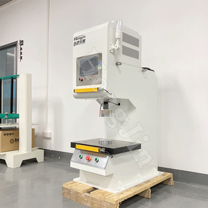 เครื่องกด CNC อิเล็กทรอนิคส์แขนเดียวสำหรับตั้งโต๊ะอุปกรณ์เสริมมอเตอร์ตลับลูกปืนยานยนต์ความแม่นยำสูง