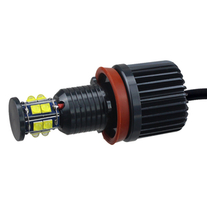 120W6000KホワイトH8LEDエンジェルアイズ<span class=keywords><strong>LED</strong></span>マーカーライトBMW2008-20105シリーズE60