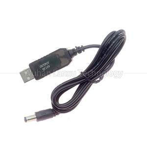 12V 1.5A USB DC 5.5x2.1mm fiş hızlı şarj QC tetik adaptör kablosu için Wifi yönlendirici güvenlik kamerası Led ışık şerit nemlendirici - Product Image 6