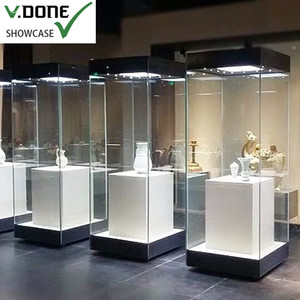Bảo Tàng Led <span class=keywords><strong>Plexiglass</strong></span> Hiển Thị Tủ Kính Đồ Cổ Hiển Thị Tủ - Product Image 2
