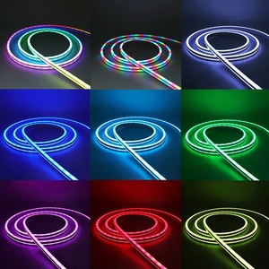 WS2811 адресуемый RGB пиксель RGB неоновая Светодиодная лента для домашнего декора DIY Wifi программируемый контроллер приложения Tuya Smart Music Sync - Product Image 5