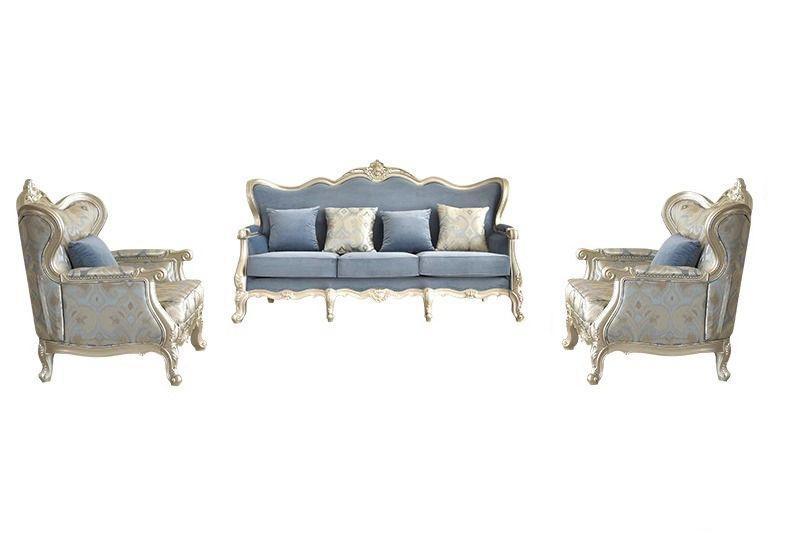 Asiento individual + asiento individual + sofá de tres plazas