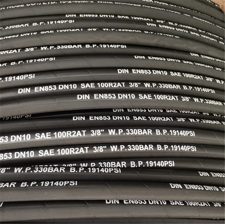 Tubo flessibile del radiatore di gomma del tubo flessibile idraulico della linea del freno per freightliner