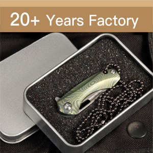 Damascus Steel Convenient and Sharp Small Fruit <strong>Cutter</strong> for Camping for DIY Grade Yangjiang Mini <strong>Key</strong> Knife - Product Image 2