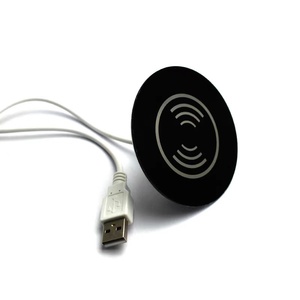 10w מטען אלחוטי מהיר מובנה אבזר שולחן מובנה עם 5v/2a כוח פלט