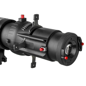 Bowenマウント付きLEDライト用の新着プロフェッショナル光学スヌートとファンラジエーター付き19-30度レンズ光学スヌート