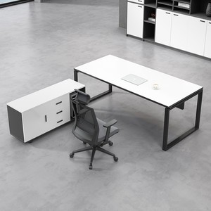 低价欧式现代外观通用多家具局套小型转角家庭办公室办公桌 - Product Image 4