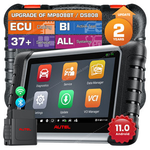 MaxiPRO MP808BT PRO Android Bi-Directional OE-<strong>Level</strong> Autel Diagnostic Tool OBD2 Scanner Advanced ECU <strong>Coding</strong> As MS906BT MK906 Pro - Product Image 1