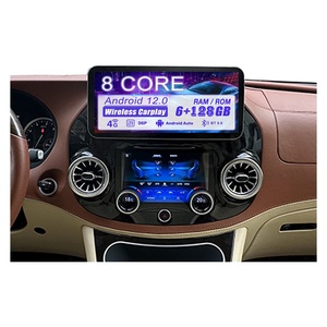 Mookaka Android tela de rádio do carro Para Mercedes-benz Vito 2014-2023 digital AC GPS navegação Head Unit Multimedia Player Carplay