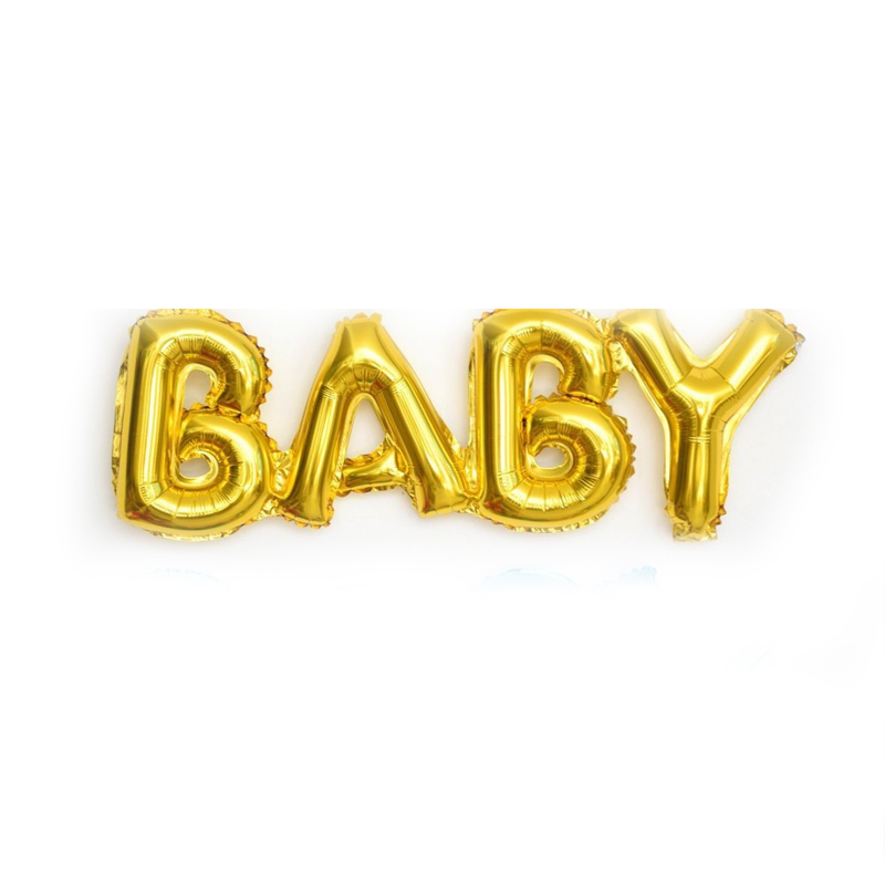 35*84cm BABY de una pieza Dorado