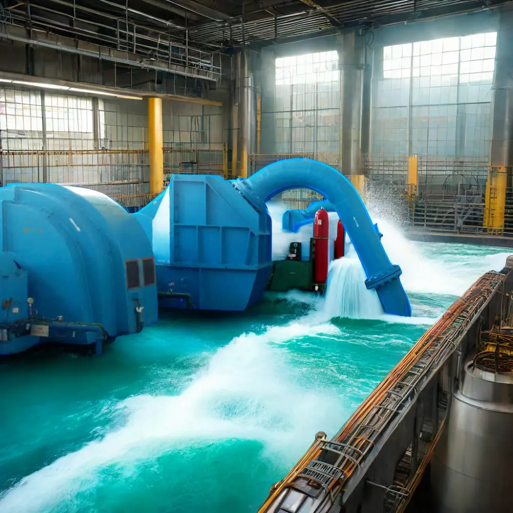 Generador eléctrico de turbina hidráulica de alta calidad para estaciones hidroeléctricas