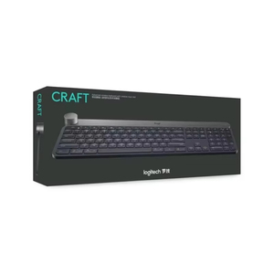 100% Original para Logitech Craft teclado inalámbrico de 108 teclas Control inteligente para perilla multidispositivo Bluetooth para escritorio nuevo P - Product Image 6