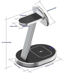 Factory 3 in 1 Magnetic Wireless <strong>Charger</strong> With 18W Fast Charging Adapter, US Plug - Product Image 4