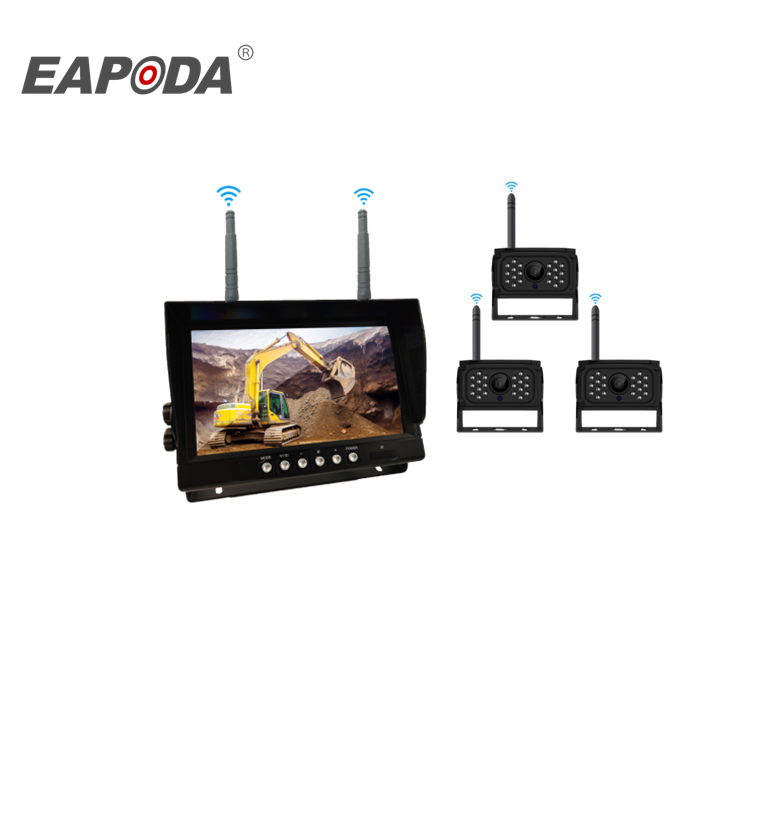 9 ''Screen + 3 Cámara