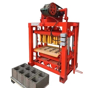 Máquina de ladrillos semiautomática para bloques huecos, línea de producción de bloques de piedra de pavimentación, usando materia prima de cemento, número de máquina de fabricación de bloques, número de referencia: 1, 2 - Product Image 6