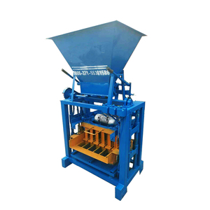 Máquina de fabricación de ladrillos pequeña de producción de bloques automáticos y de rompecabezas de estilo moderno - Product Image 1