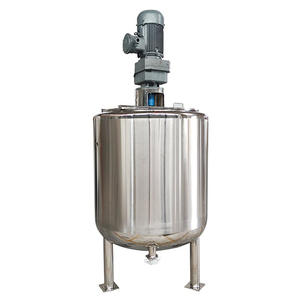 <span class=keywords><strong>100L</strong></span> 500L 1000Lステンレス鋼ジャケットミキサータンク電気加熱液体混合タンク攪拌機付き