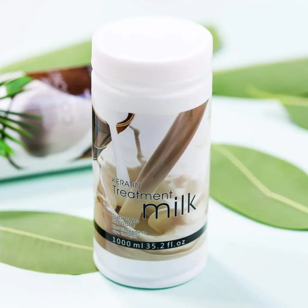 Keratin Mặt nạ tóc sữa điều trị 1000ml sản phẩm chăm sóc tóc nhà sản xuất