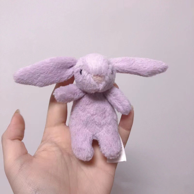 Pendentif Bonnie lapin violet 8m