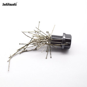 Özel yüksek manyetik Gr.5 Ti-6Al-4V motor parçaları otomobil araç araba motoru için araba yağı tahliye tapası cıvata - Product Image 5